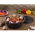 Camping cast iron cookware set